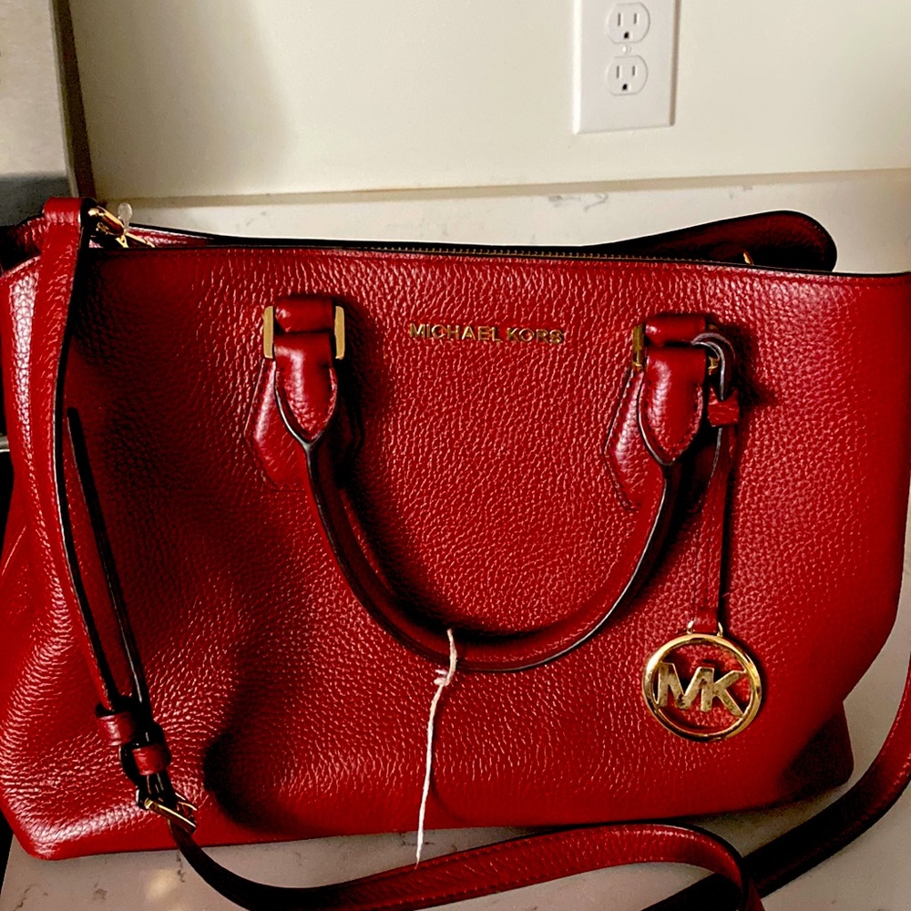 Michael kors  handbag burgundy